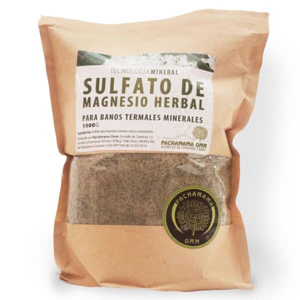 SULFATO DE MAGNESIO HERBAL 1000GR